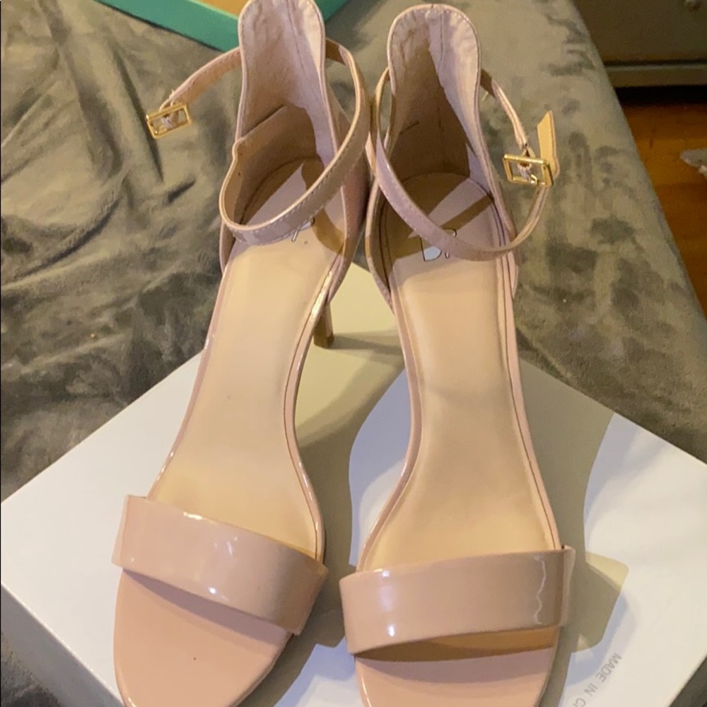 Nude Strap Heels